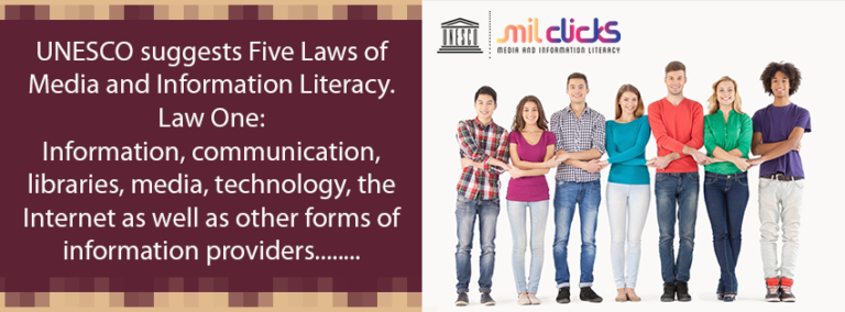 Five Laws Of Media And Information Literacy Media Education Centre